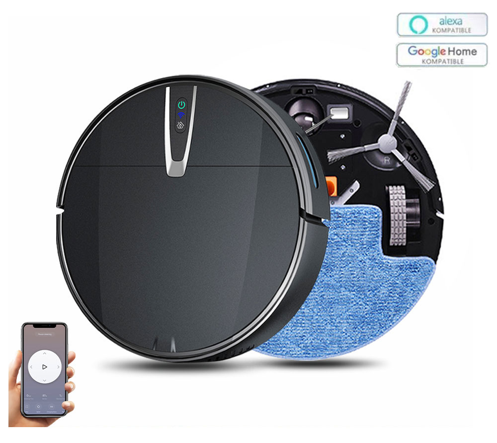 Smart Home Floor Plan - Pembersih Pel Pintar Vakum Robot dengan