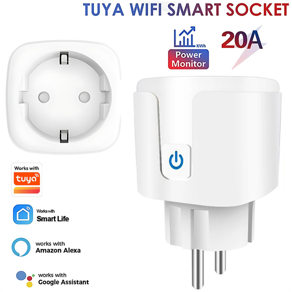 Smart Home Energy Monitor - Bekerja dengan Aplikasi Tuya Smart Life,
