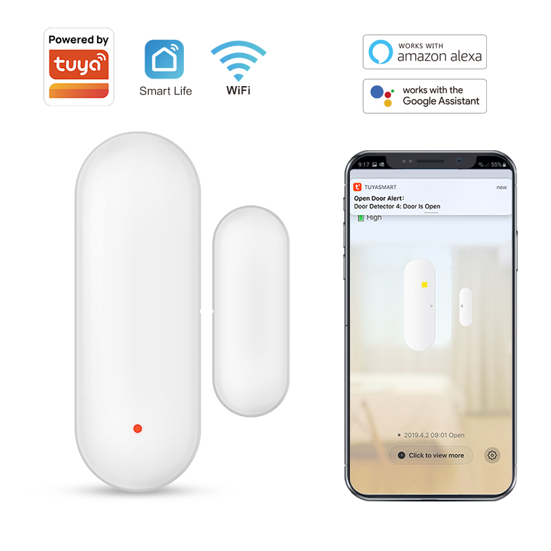 Smart Home Notifications - Sensor pintu WiFi pintar Tuya rumah