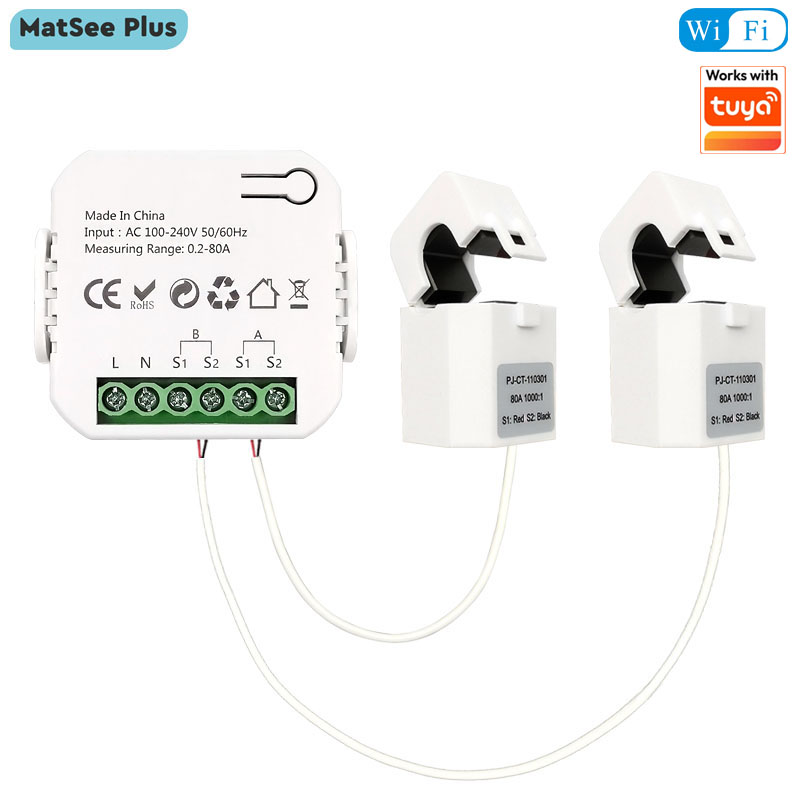 Smart Home Energy Monitor - Meteran Energi WiFi Pintar Dua Arah