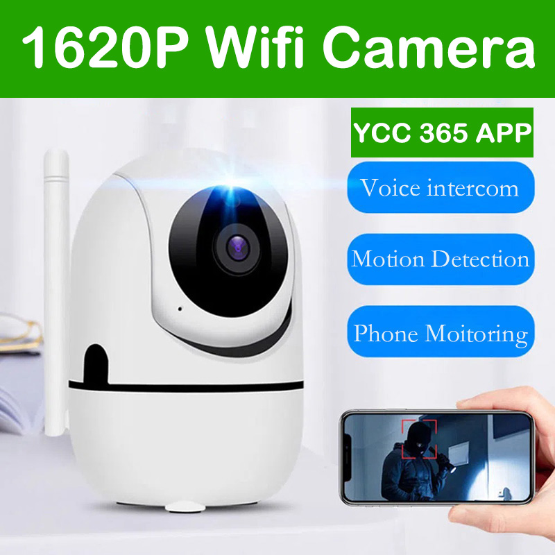 Smart Home Plus - Kamera keamanan CCTV 1620P dalam ruang,