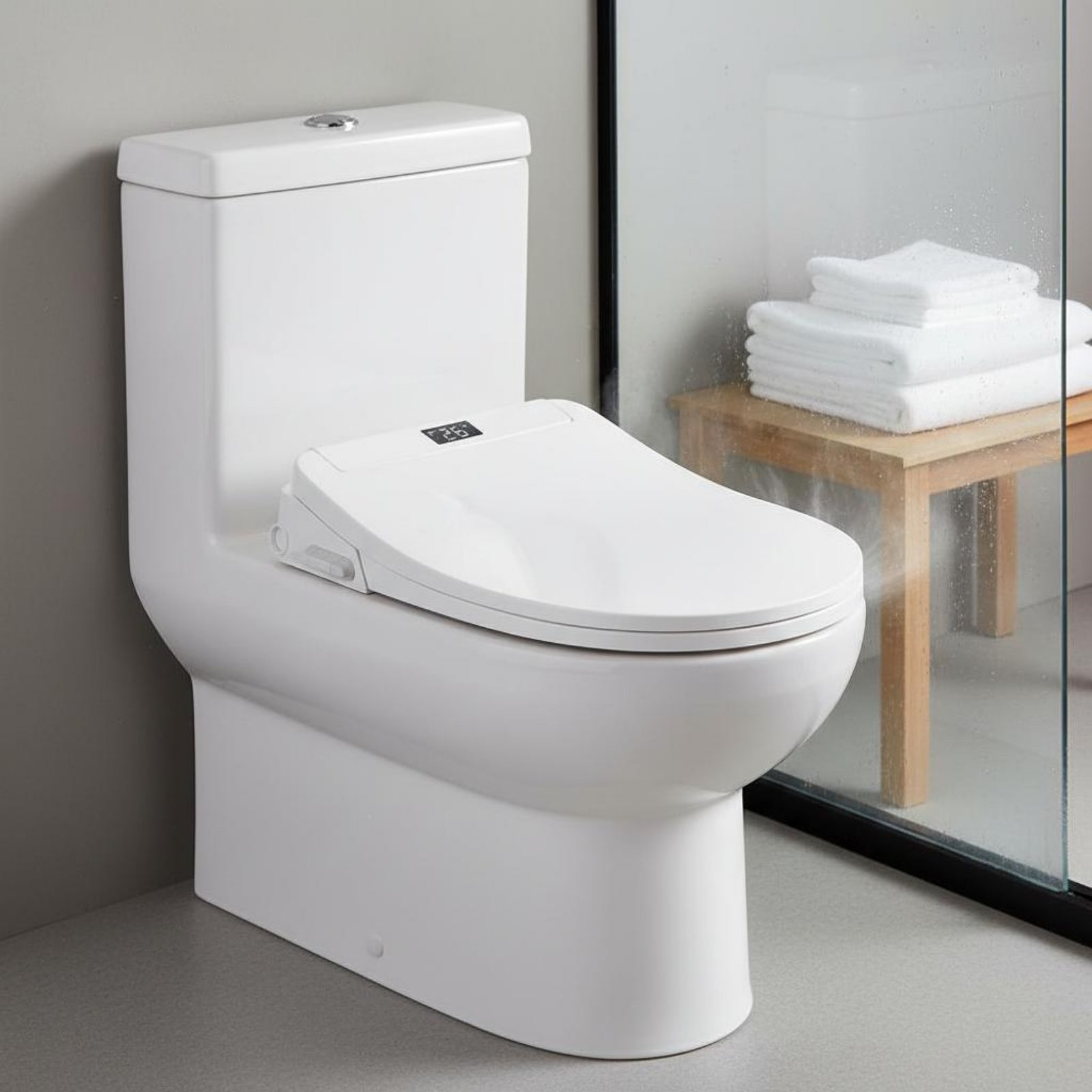 Smart Night Light - Fungsi Pengeringan Dudukan Toilet Pintar, Dudukan