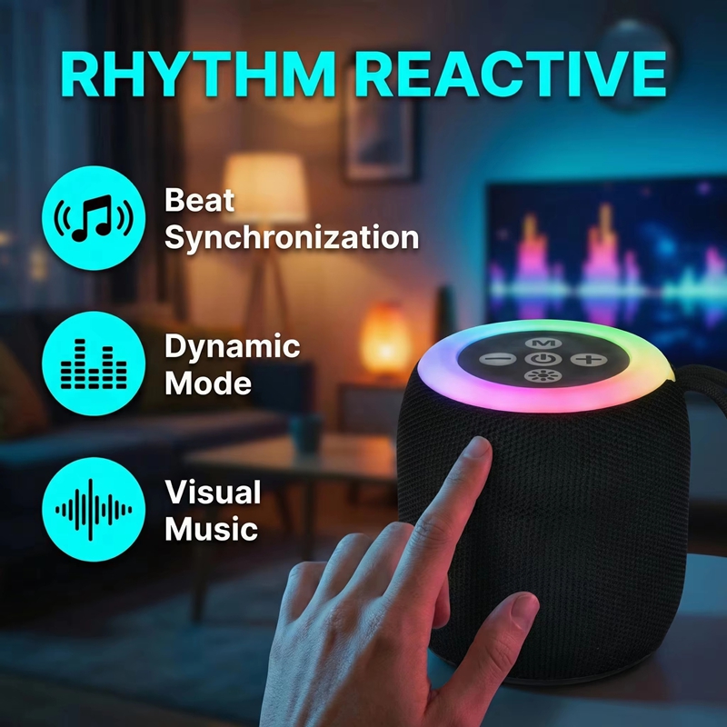 Google Speaker Nest Audio - Speaker Bluetooth Mini Lenovo dengan Tali