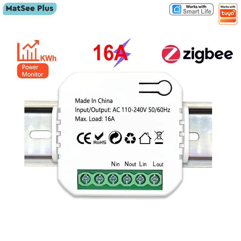 Smart Home Plus - Tuya Smart ZigBee Meteran Energi Listrik