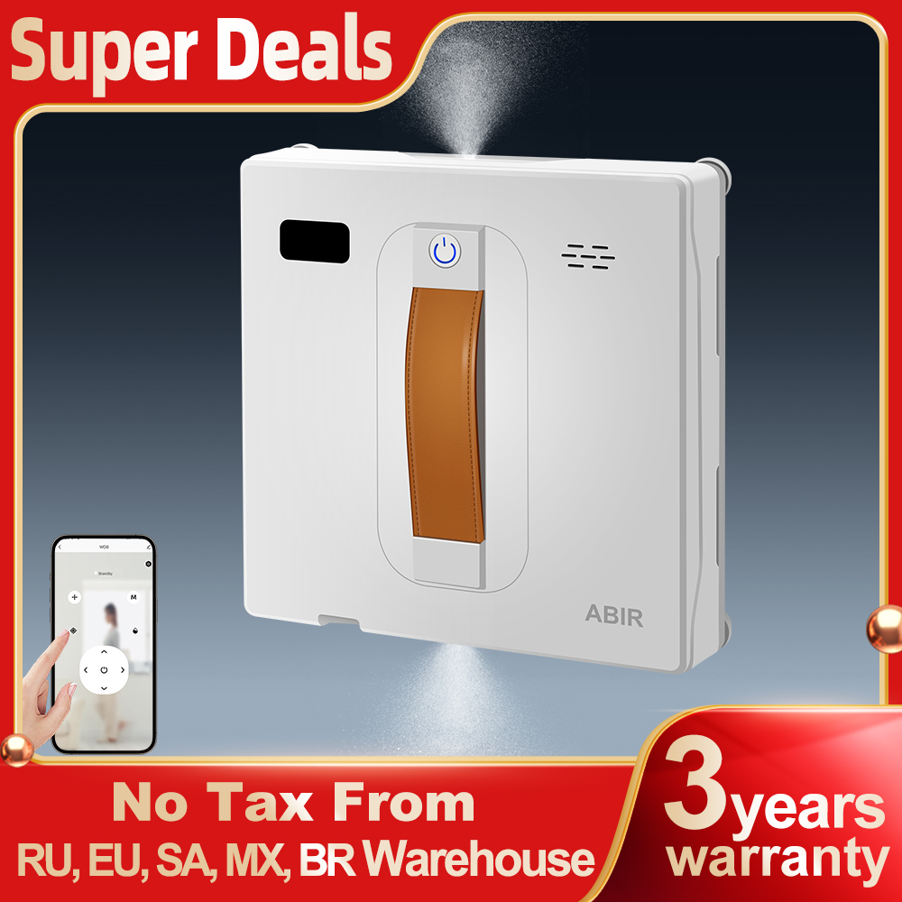 Vacuum Cleaner Smart Home - Robot Pembersih Jendela ABIR WD8, Semprotan