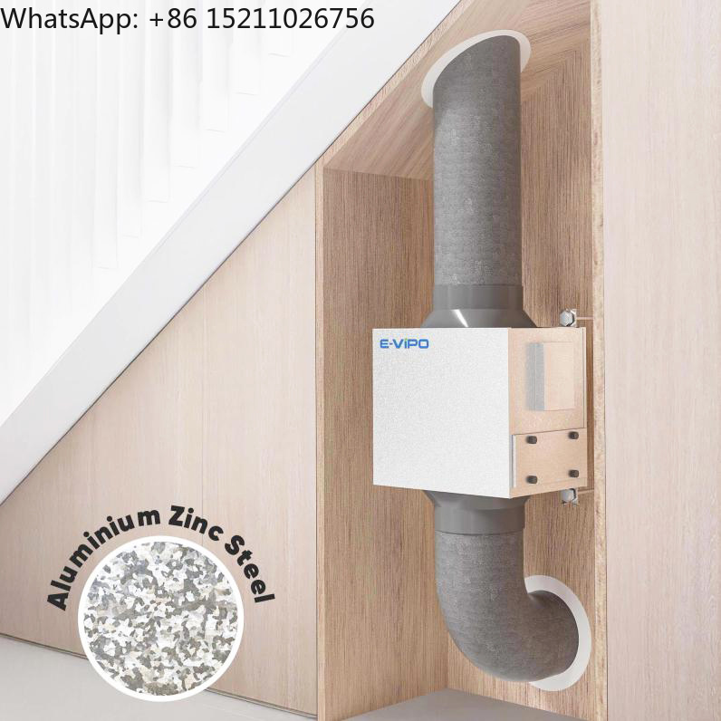 Smart Home Ventilation System - Unit Ventilasi Unidirectional Fleksibel E-VIPO, Sistem