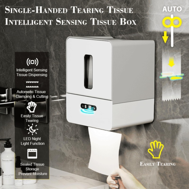 Smart Night Light - Dispenser Tisu Otomatis Tanpa Sentuh, Pemasangan