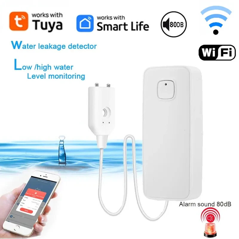 Smart Home Notifications - Tuya Smart Home WiFi Detektor Kebocoran