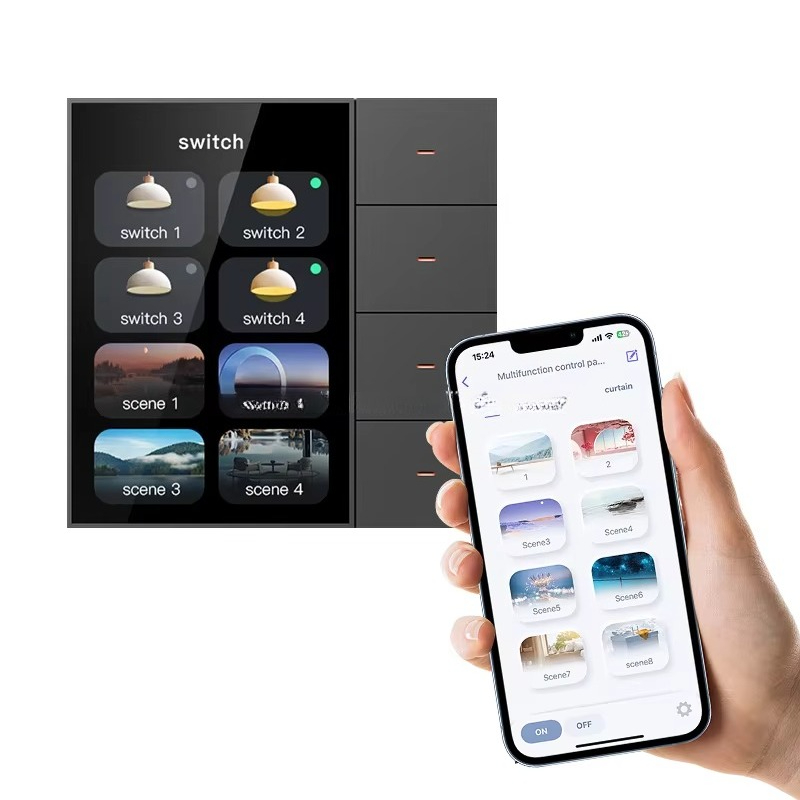 Smart Home Features - F3 Pro Panel Sentuh IPS 3.5