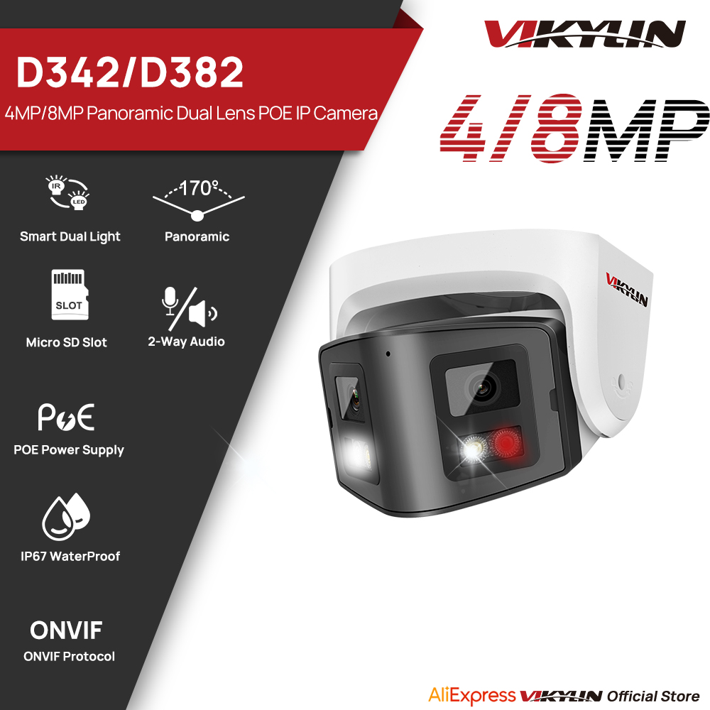Vikylin Kamera IP Lampu Hibrid - Smart Home Hikvision ulasan dan harga