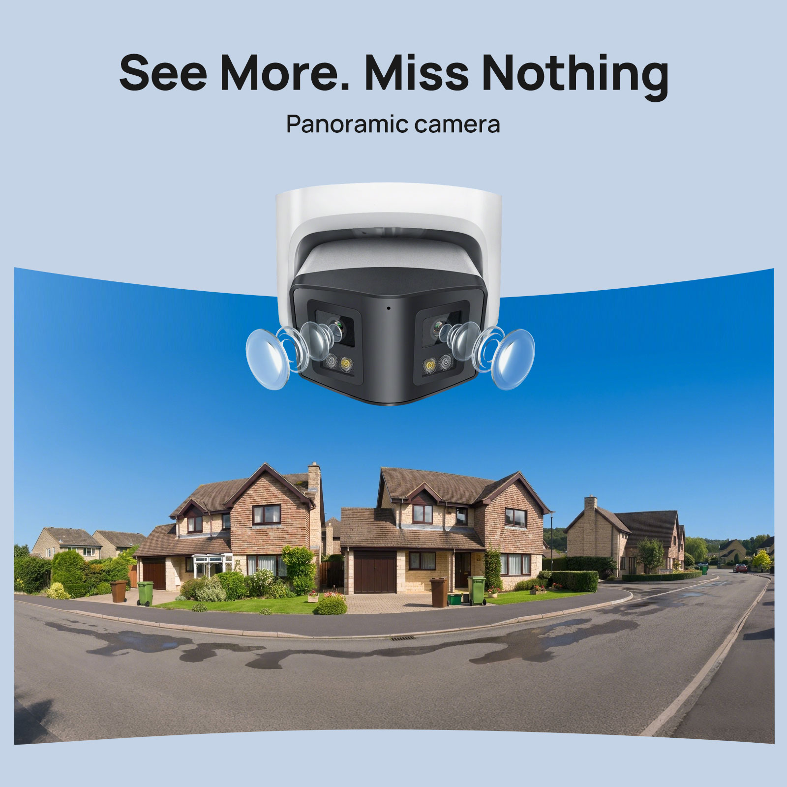 Vikylin Kamera IP Lampu Hibrid - Smart Home Hikvision ulasan dan harga