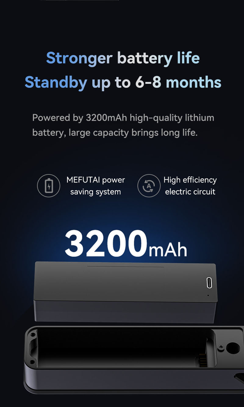 Kunci Pintu Digital UPVC Tuya  - Smart Home Battery Camera ulasan dan harga