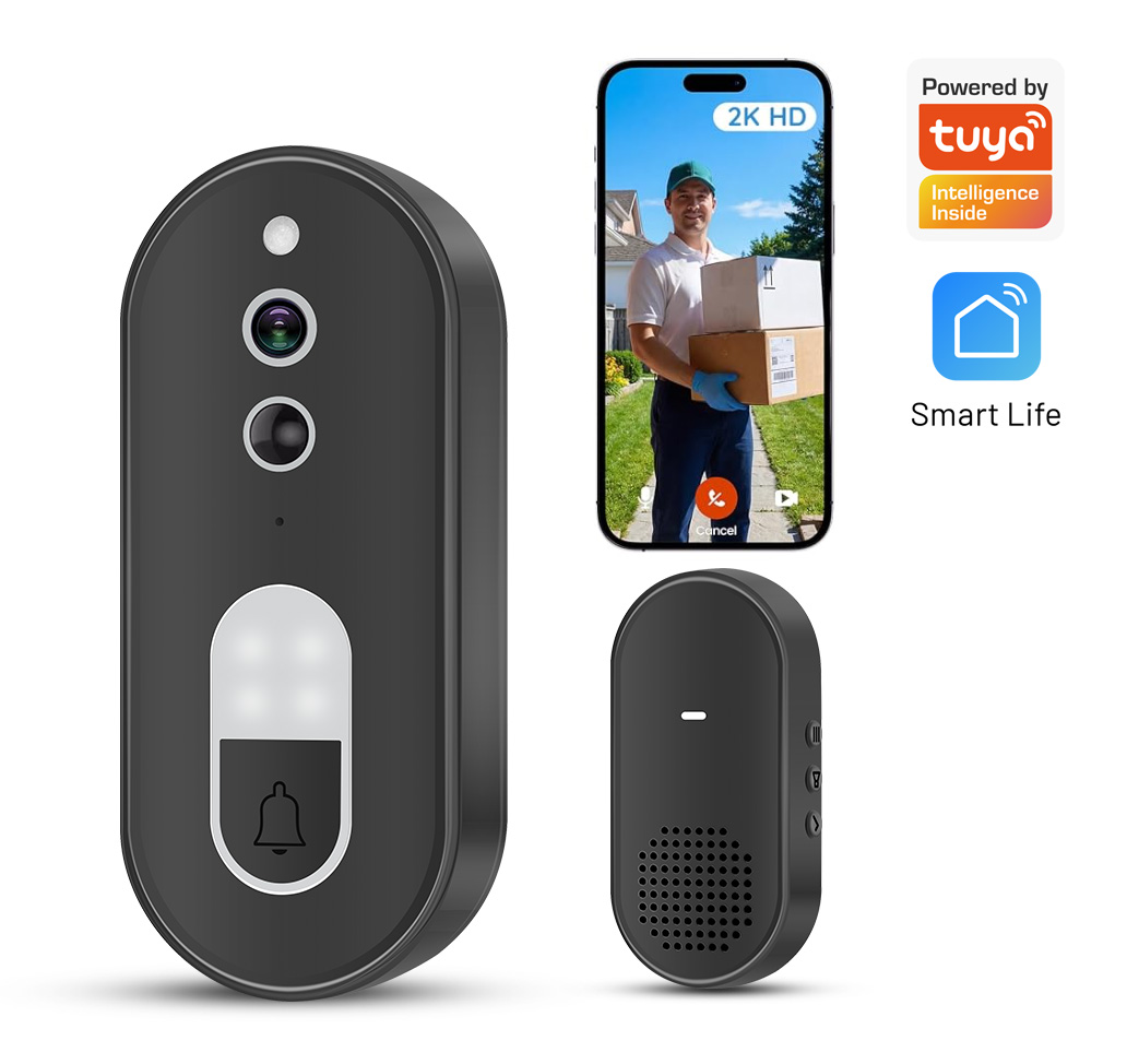 Tuya 1080P HD Bel Pintu Video  - Smart Home Battery Camera ulasan dan harga