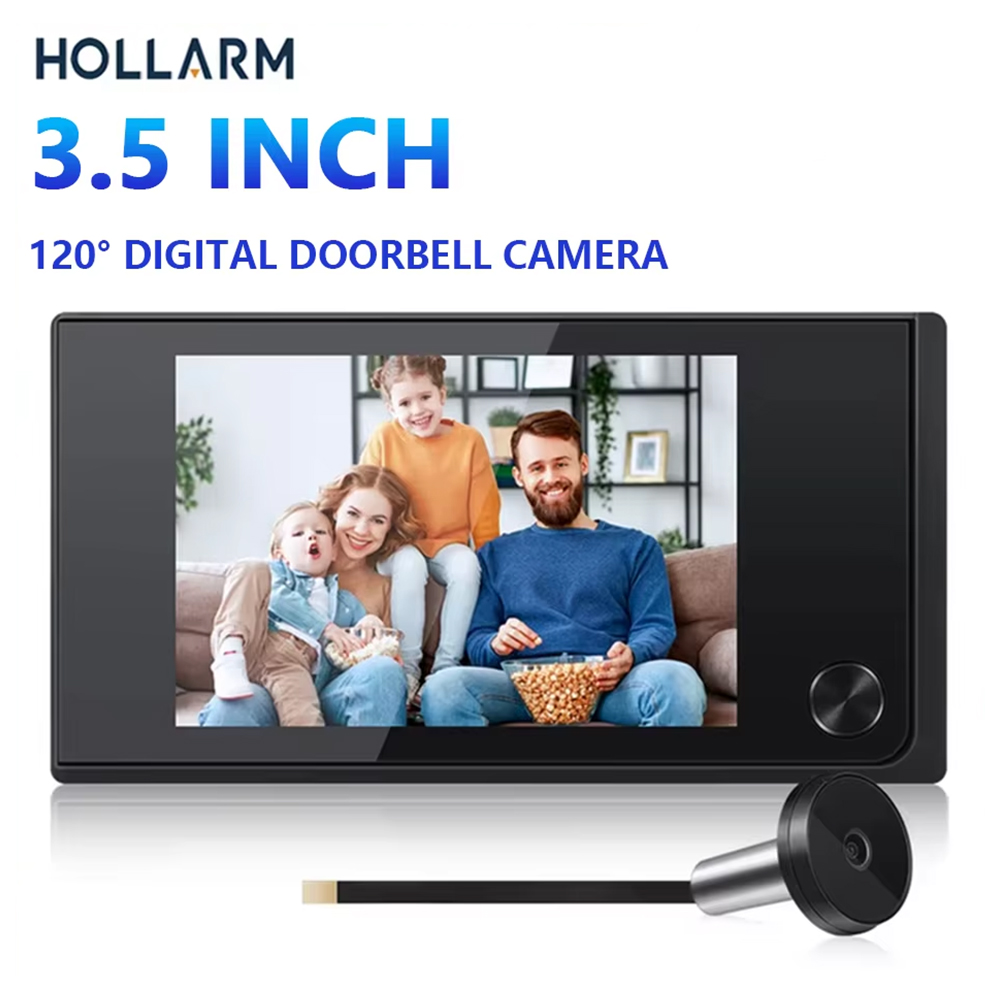 Hollarm Kamera Bel Pintu Nirka - Smart Home Battery Camera ulasan dan harga