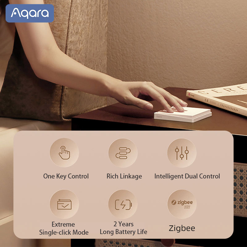 Aqara saklar dinding pintar E1 - Smart Home Future ulasan dan harga