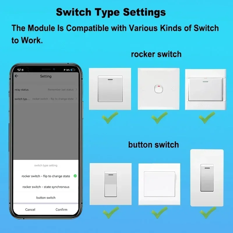 Smart ZigBee Dry Contact Switc - Smart Home Plus ulasan dan harga