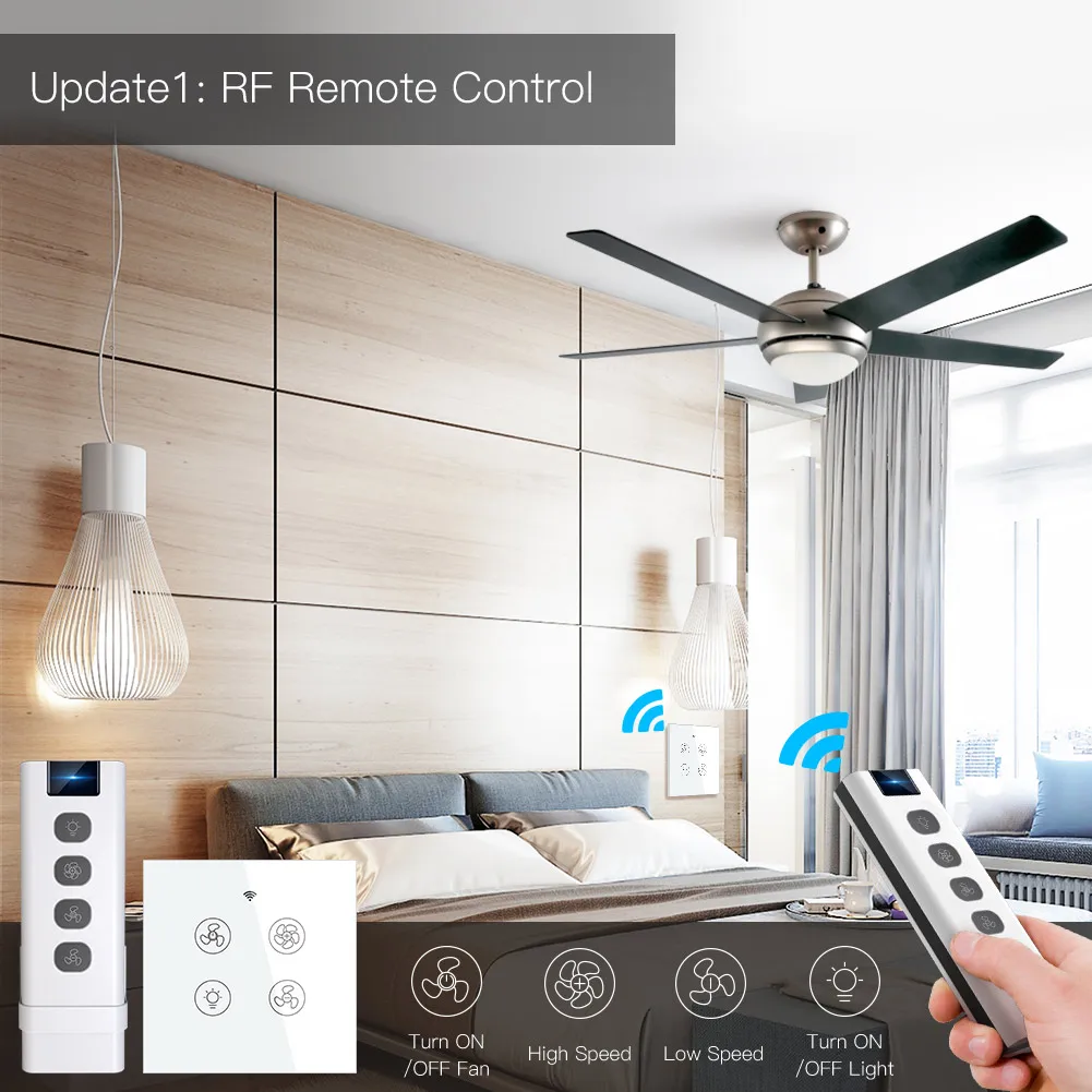 WiFi Baru Cerdas Langit-langit - Smart Home Ventilation System ulasan dan harga