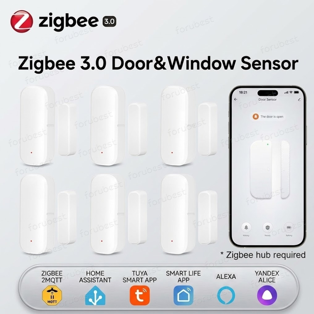 Zigbee 3.0 Sensor Jendela Pint - Smart Home Website ulasan dan harga