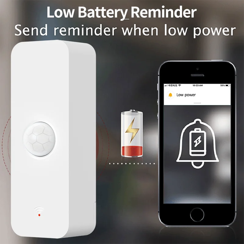 Zigbee PIR Sensor gerak WiFi,  - Smart Home Ir ulasan dan harga