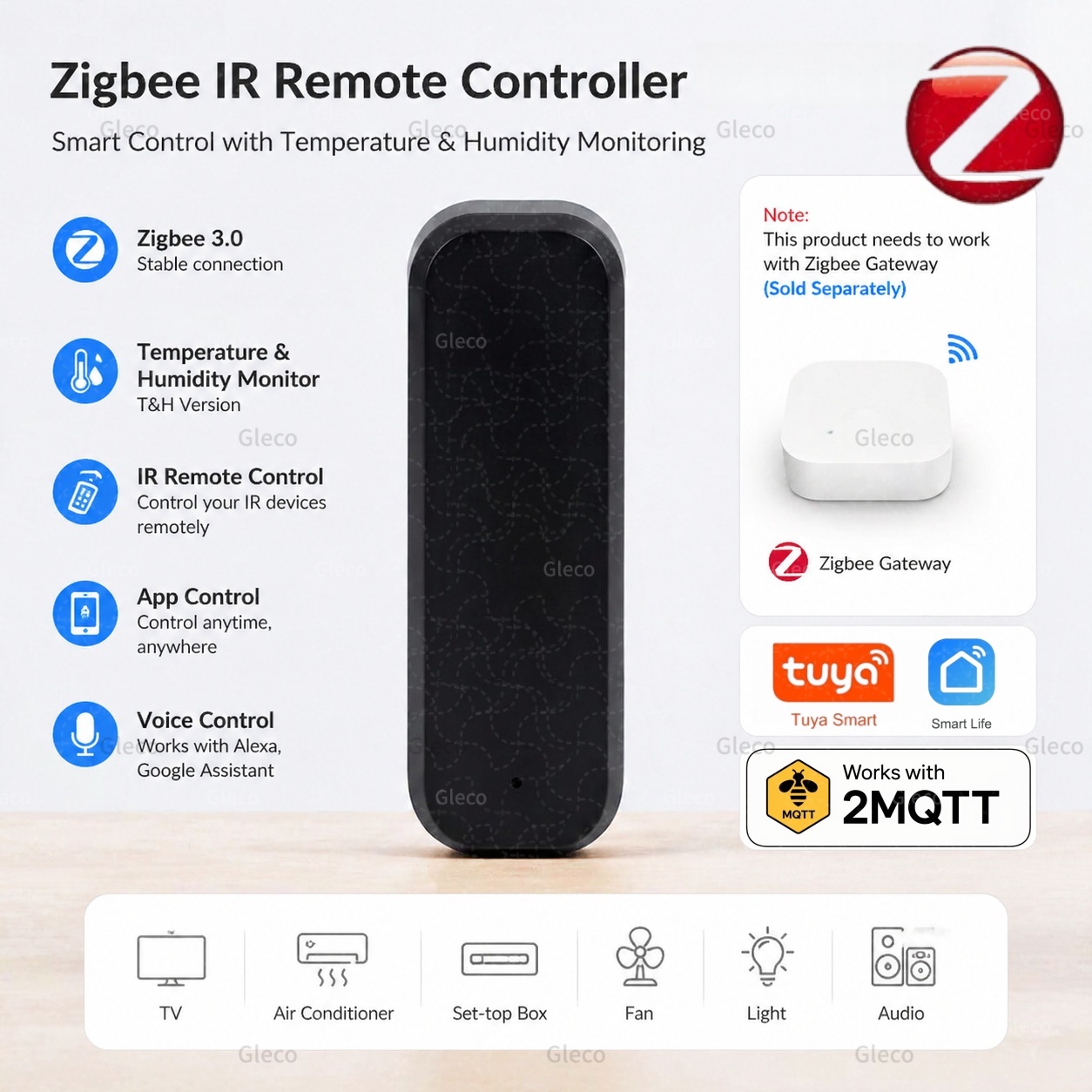 Zigbee Smart IR Remote Control - Smart Home Ir ulasan dan harga