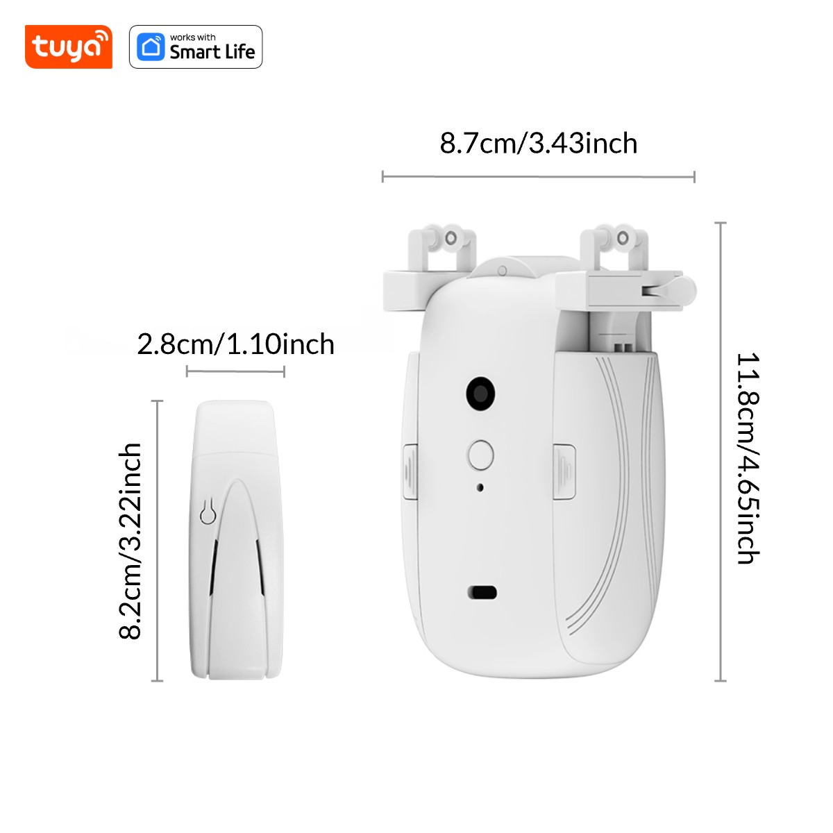 Robot tirai WiFi cerdas Tuya ( - Smart Home Website ulasan dan harga