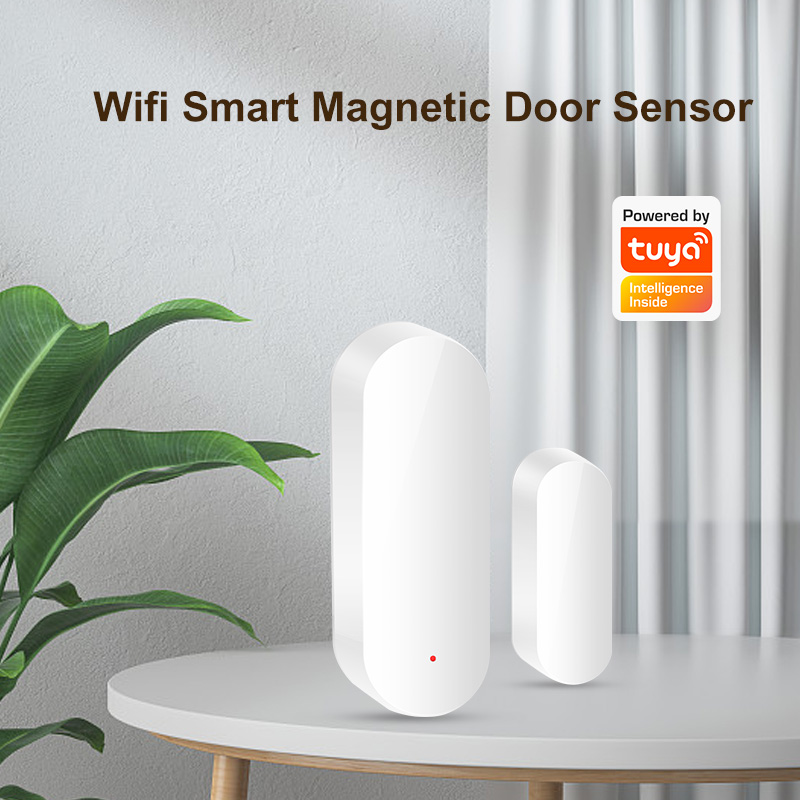 Sensor pintu WiFi pintar Tuya  - Smart Home Notifications ulasan dan harga