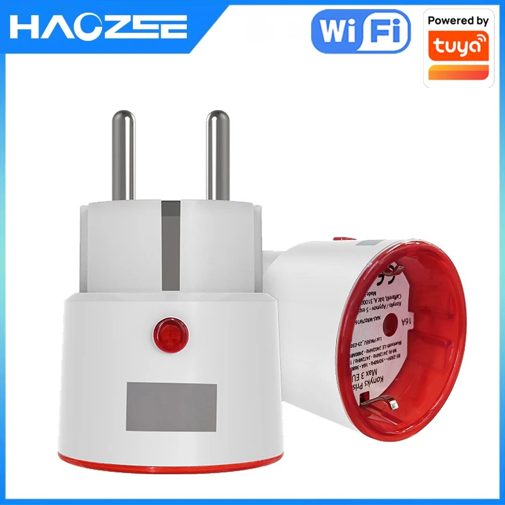 Tuya WiFi Smart Plug Socket EU - Smart Home Energy Monitor ulasan dan harga