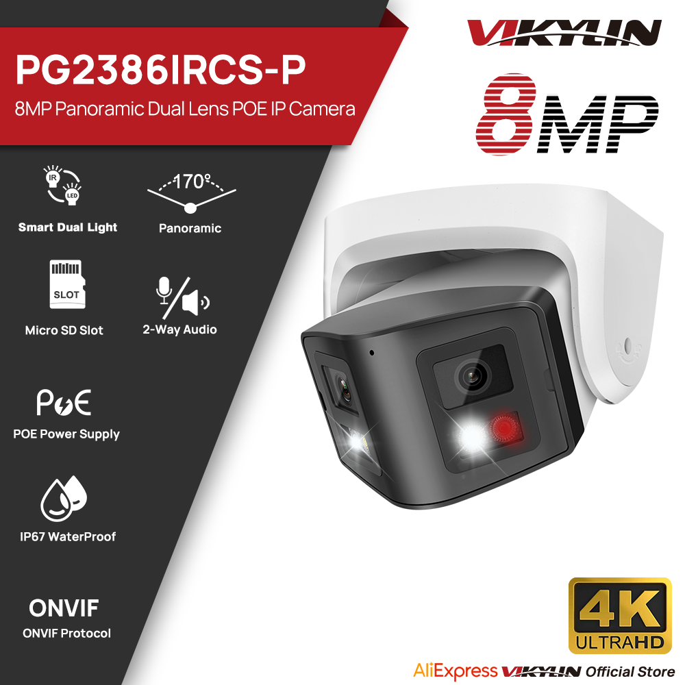 Vikylin Kamera IP Pintar Panor - Smart Home Notifications ulasan dan harga