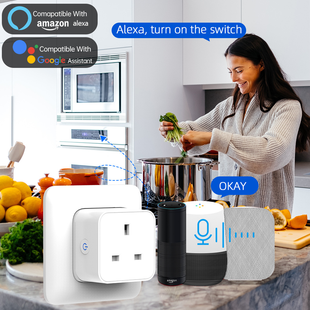 Tuya Smart Socket 16A/20A WiFi - Smart Home Tools ulasan dan harga