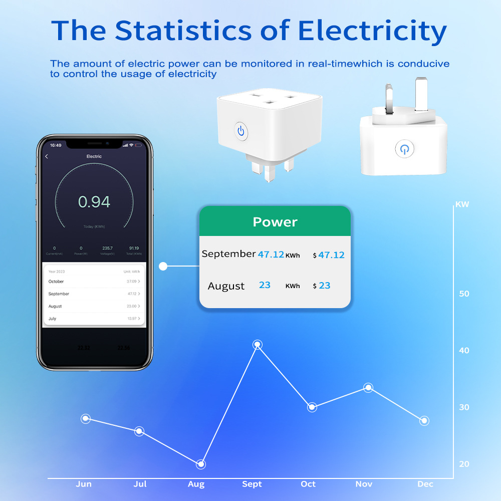 Tuya Smart Socket 16A/20A WiFi - Smart Home Tools ulasan dan harga