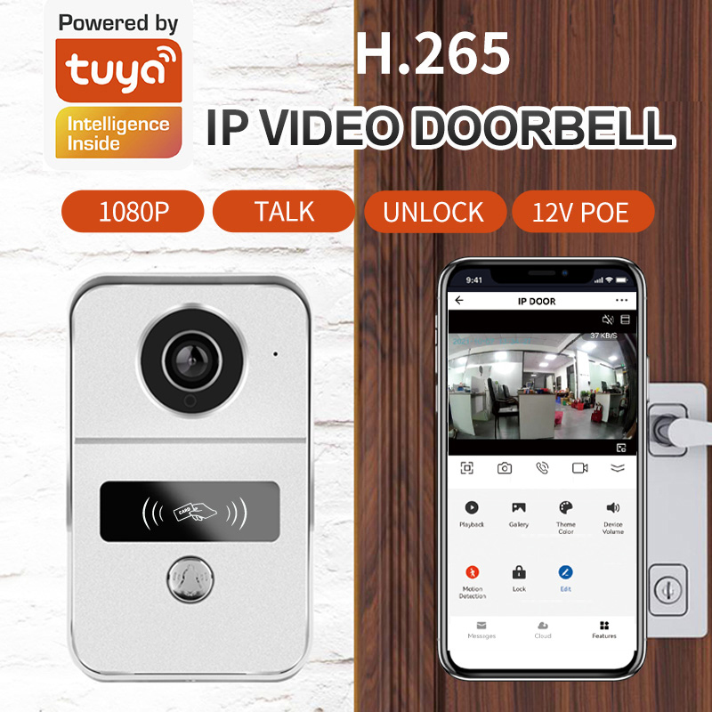 Tuya bel pintu 1080P cerdas, k - Smart Home Battery Camera ulasan dan harga