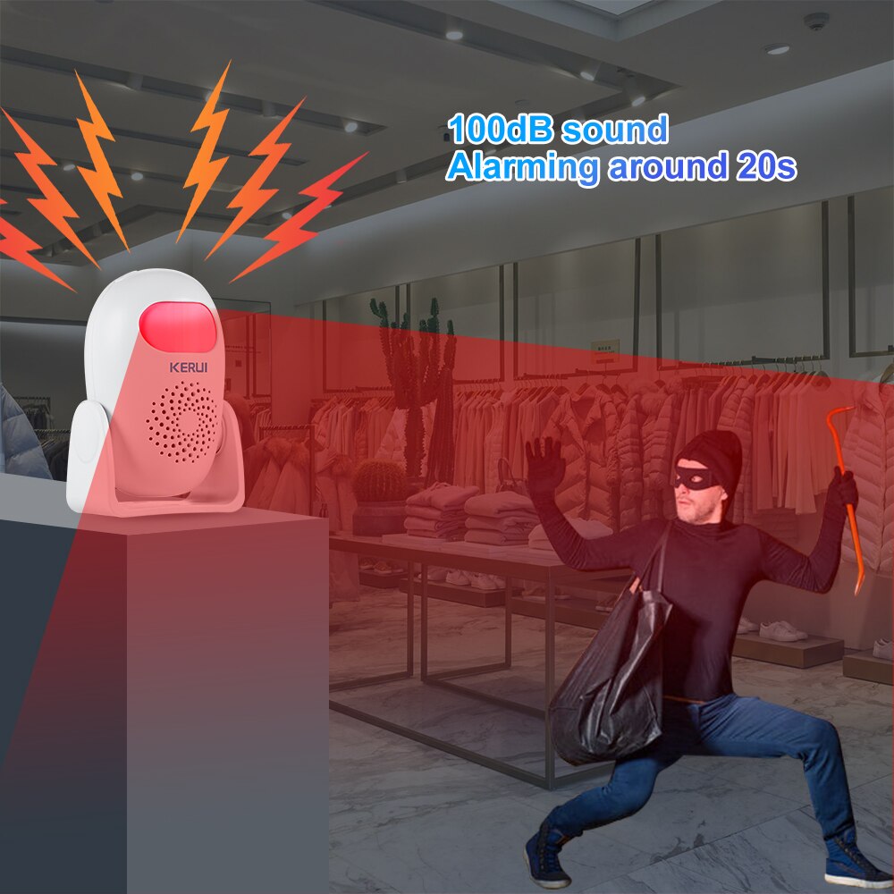 KERUI Alarm detektor gerakan p - Smart Home Ir ulasan dan harga
