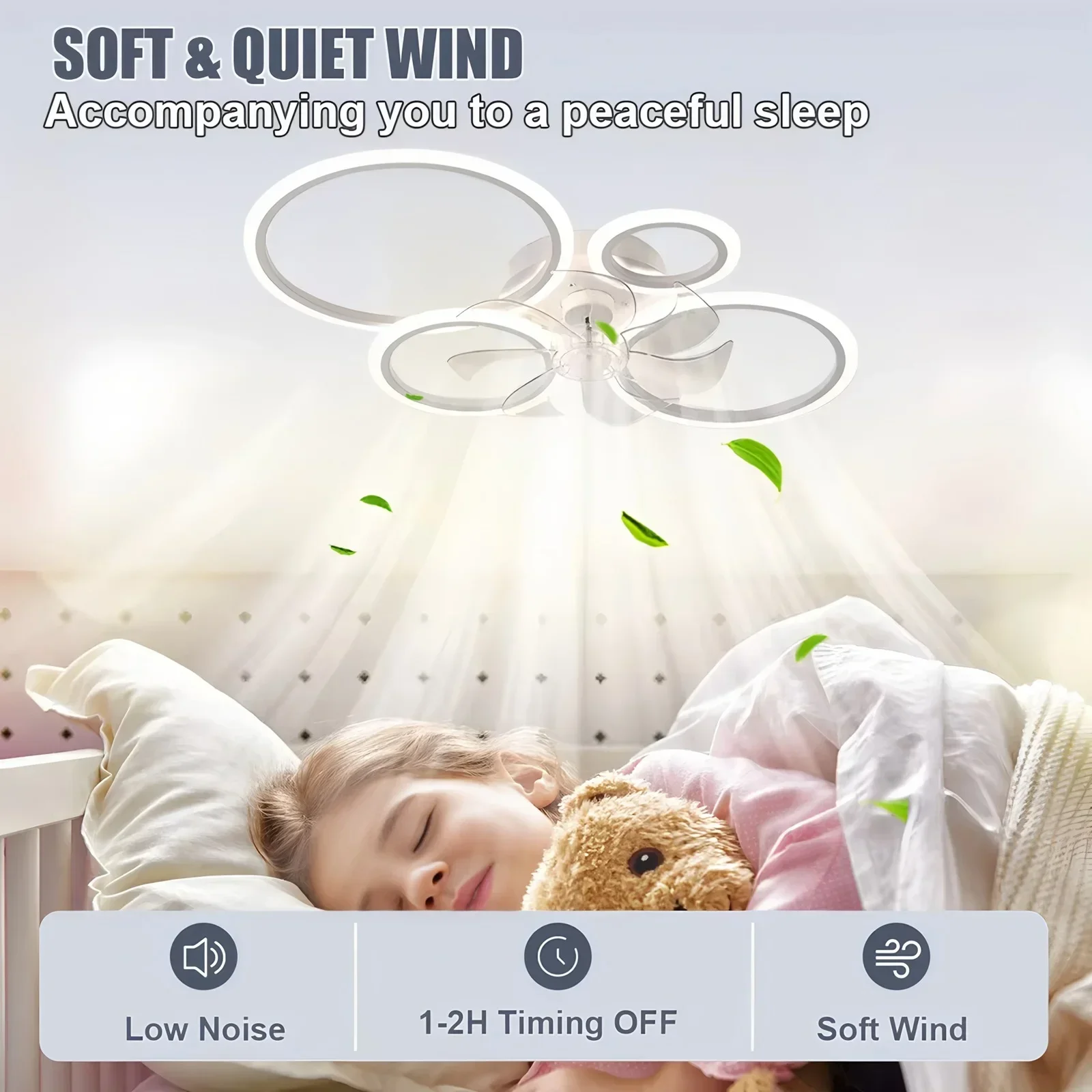 Kipas Angin Plafon dengan Lamp - Smart Home Ventilation System ulasan dan harga