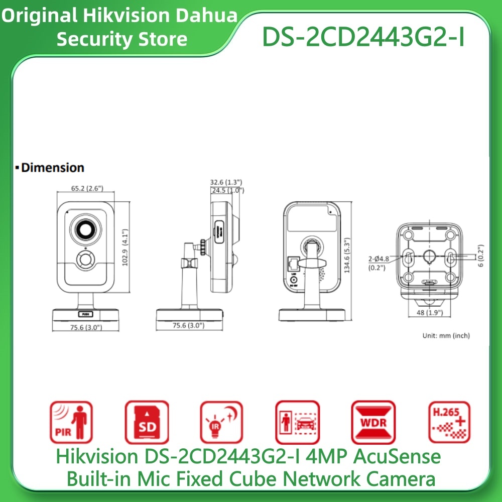 Hikvision DS-2CD2443G2-I Kamer - Smart Home Hikvision ulasan dan harga