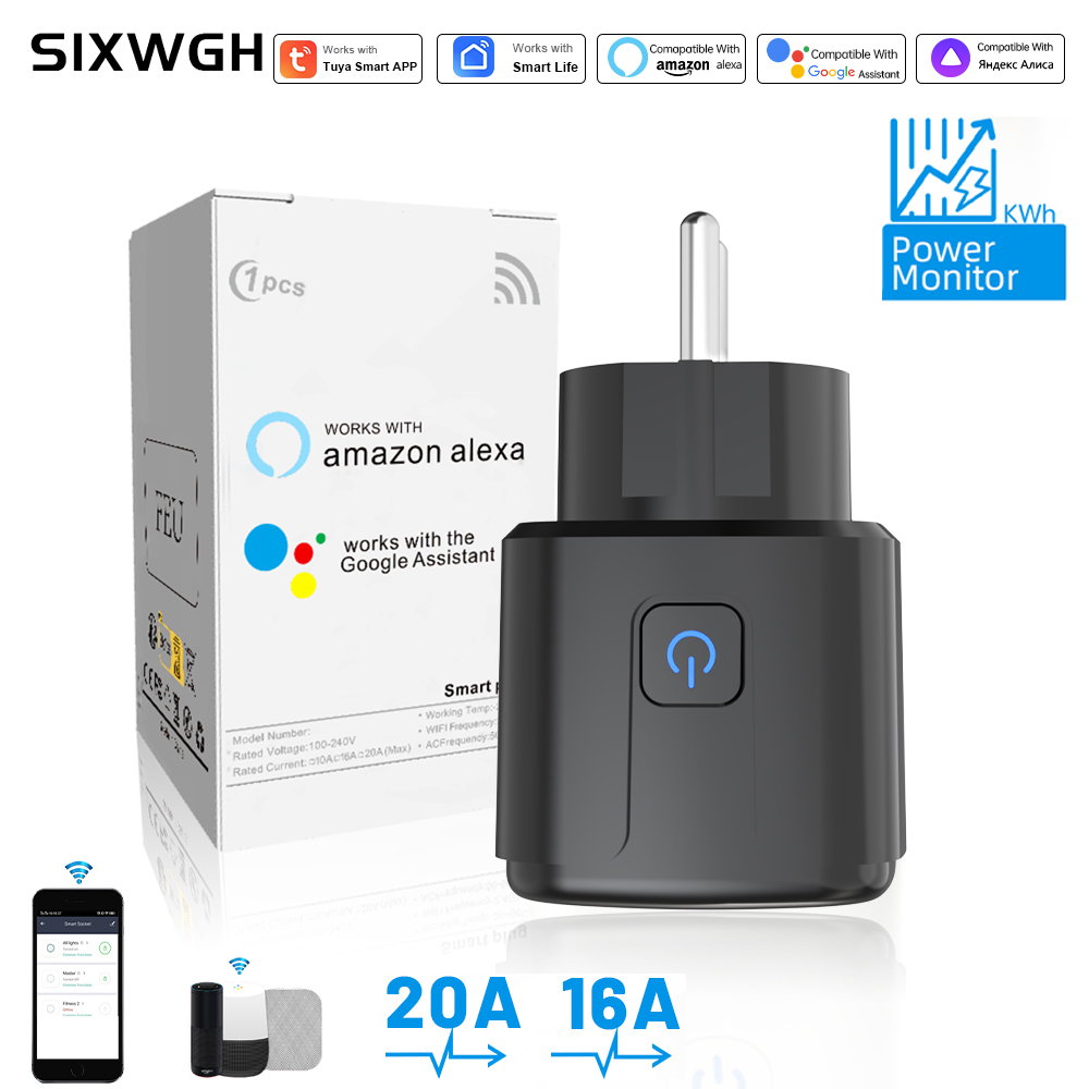 Tuya Smart Socket WiFi Remote  - Smart Home Energy Monitor ulasan dan harga