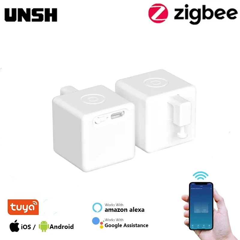 Tuya Zigbee 1/3 Buah Fingerbot - Smart Home Plus ulasan dan harga