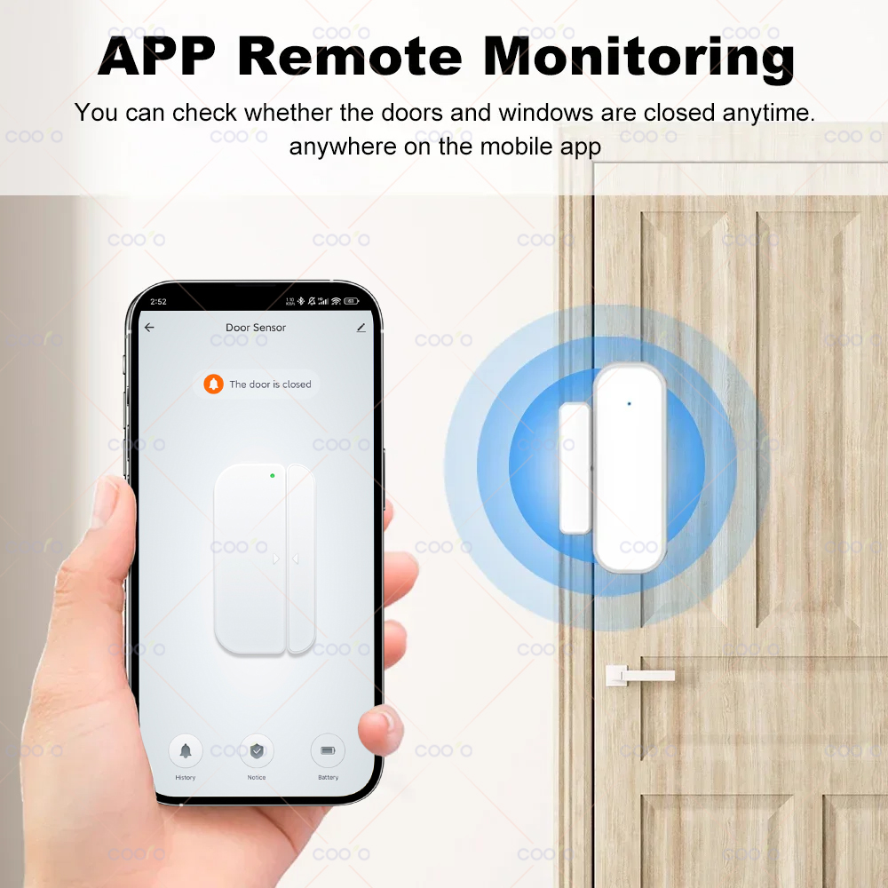 Sensor Pintu Zigbee Sensor Kon - Smart Home Website ulasan dan harga