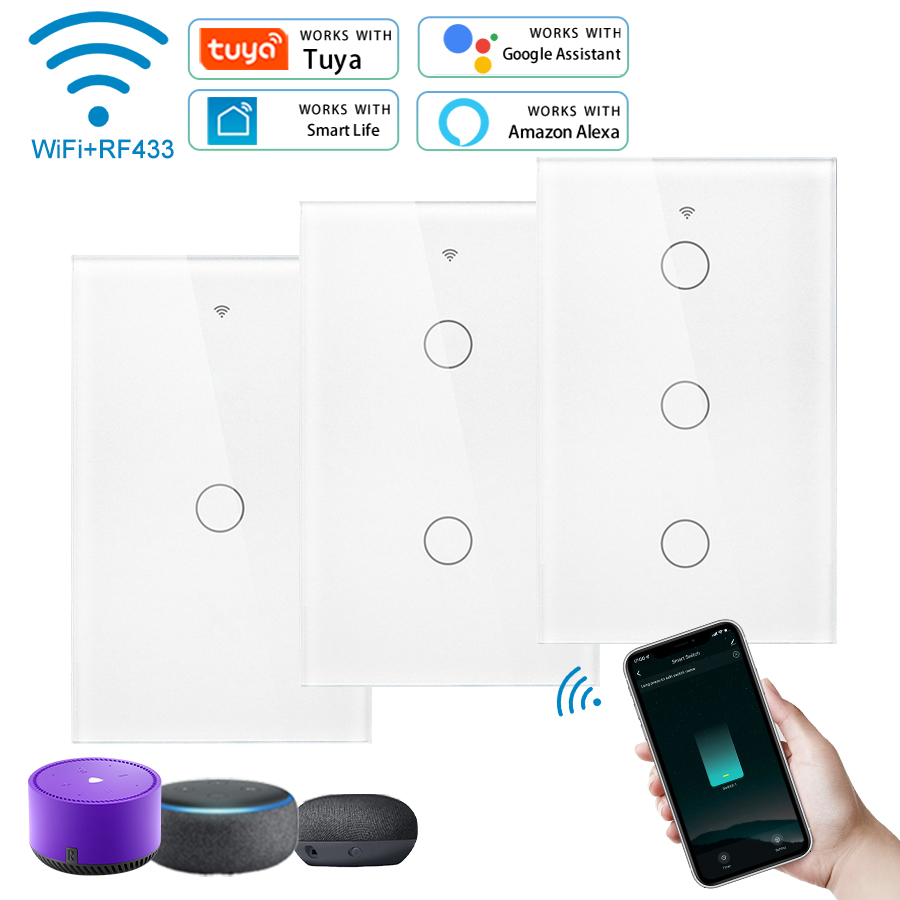 Tuya WiFi dinding sentuh sakla - Homesmart Online ulasan dan harga