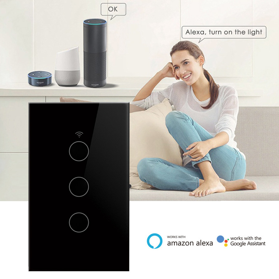 Tuya WiFi dinding sentuh sakla - Homesmart Online ulasan dan harga