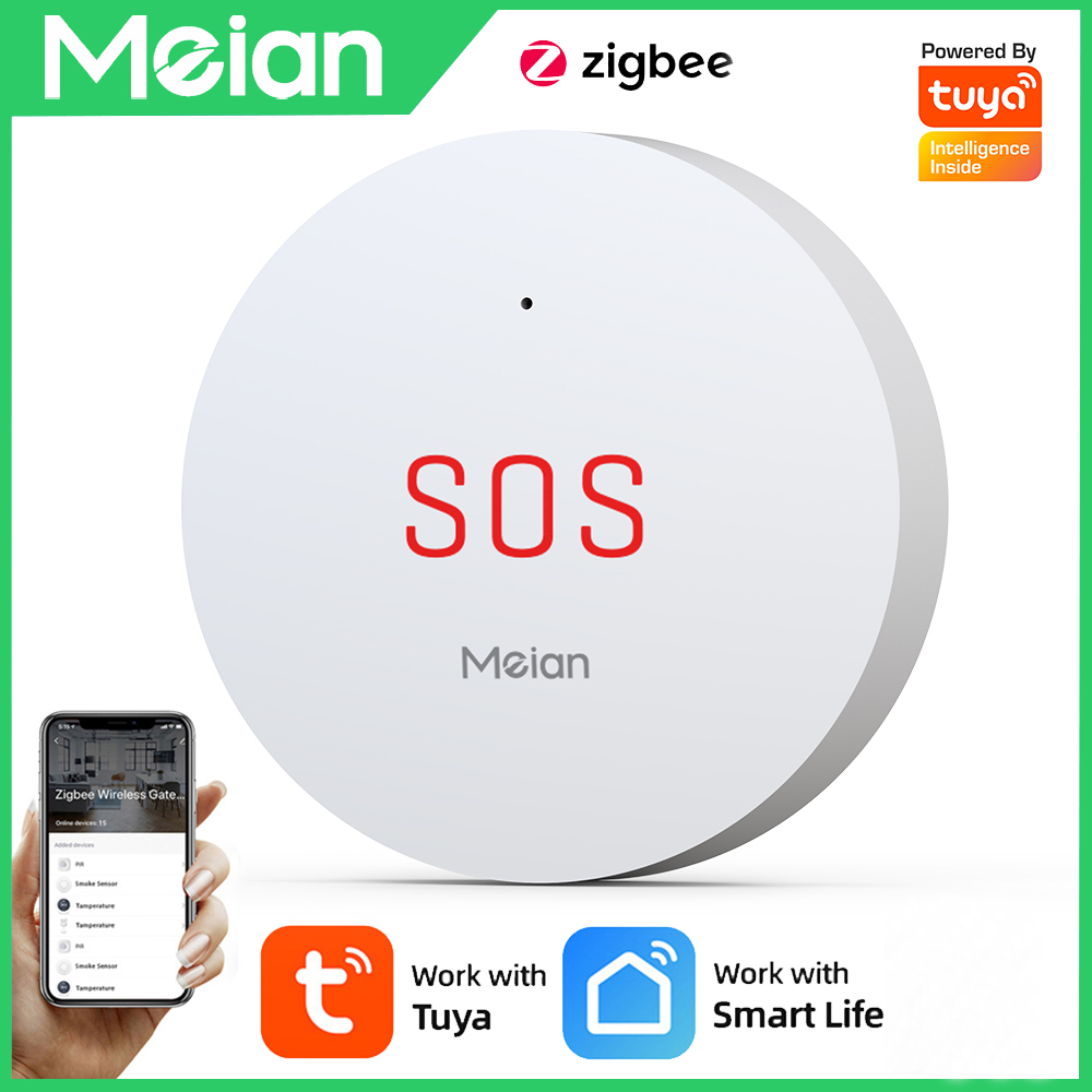 Tombol Darurat SOS Zigbee Tuya - Smart Home Website ulasan dan harga