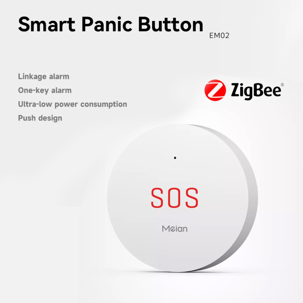 Tombol Darurat SOS Zigbee Tuya - Smart Home Website ulasan dan harga