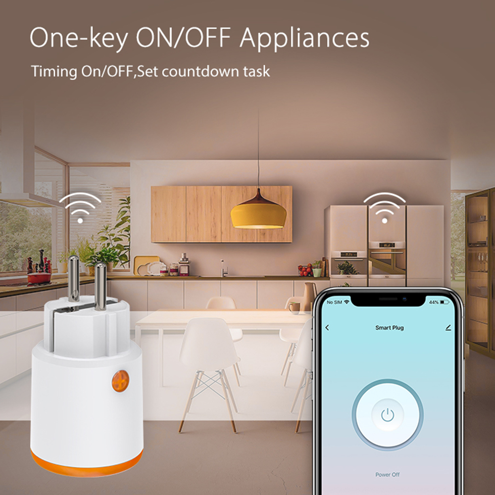 Soket Steker Zigbee Pintar 368 - Smart Home Tools ulasan dan harga