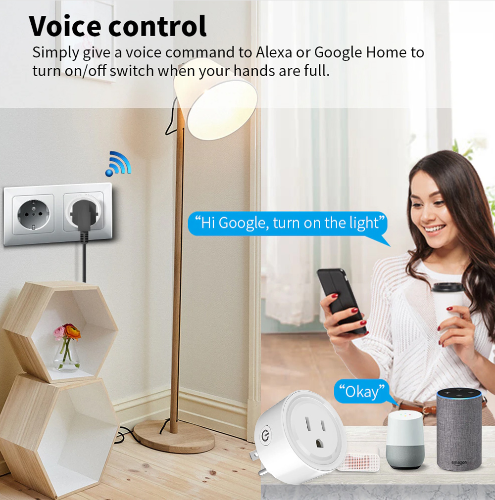 Soket Pintar Tuya WiFi Atau Zi - Smart Home Energy Monitor ulasan dan harga