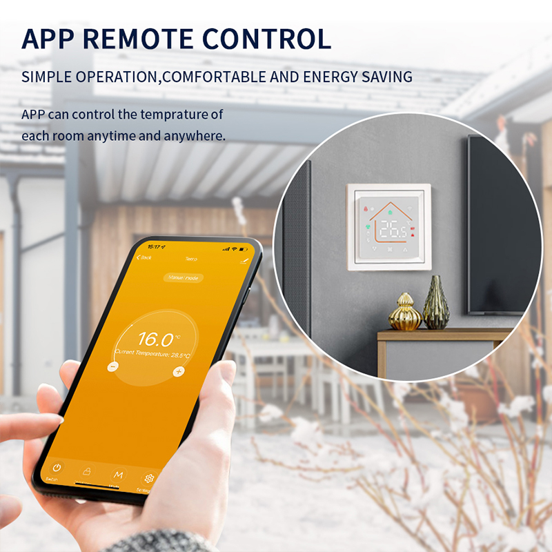 Thermostat WiFi Pintar Berfung - Smart Home Tools ulasan dan harga