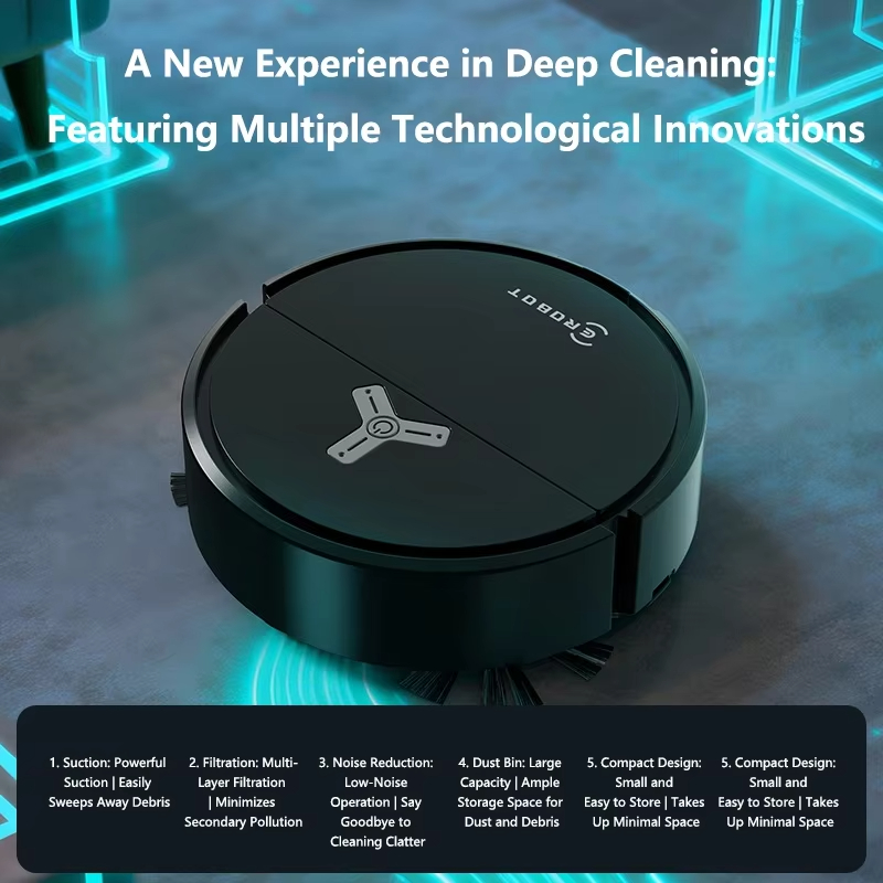 Robot Penyedot Debu Pintar Len - Smart Home Tools ulasan dan harga