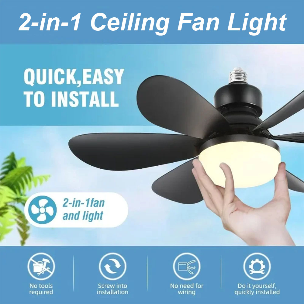 Lampu Kipas Angin Plafon 40W,  - Smart Home Ventilation System ulasan dan harga
