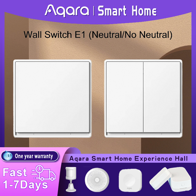 Sakelar Dinding Aqara Asli Ver - Smart Home Future ulasan dan harga