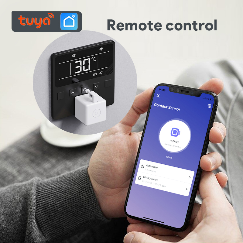 Zigbee Tuya Fingerbot cerdas P - Smart Home Plus ulasan dan harga
