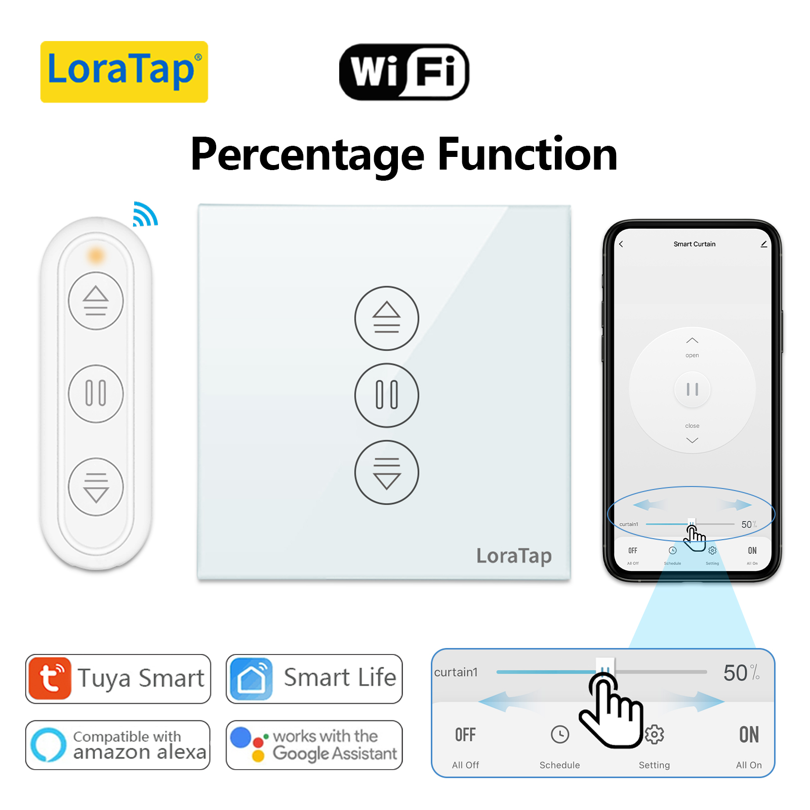Tuya Smart Life EU WiFi Roller - Smart Home Blinds ulasan dan harga