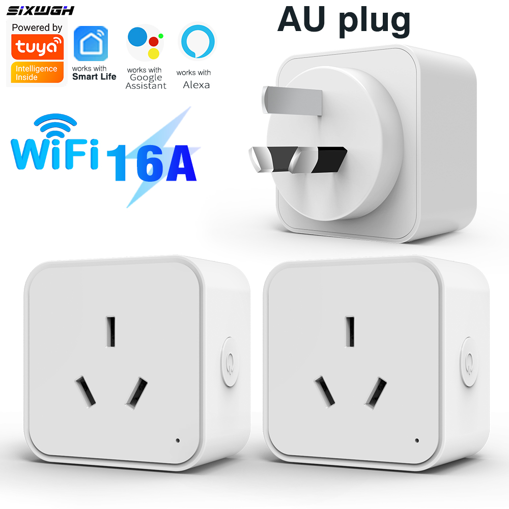Soket Pintar WiFi Tuya AU Plug - Smart Home Energy Monitor ulasan dan harga